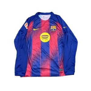 FC Barcelona | Men’s Large Home Long-Sleeve Jersey